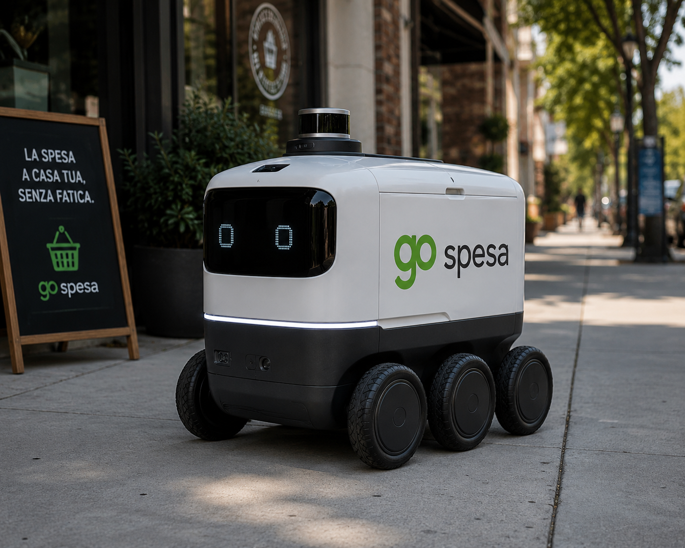 DUDU autonomous delivery robot